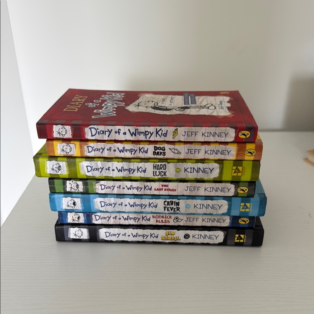 Amazon Diary of a Wimpy Kid Colorful Book Collection